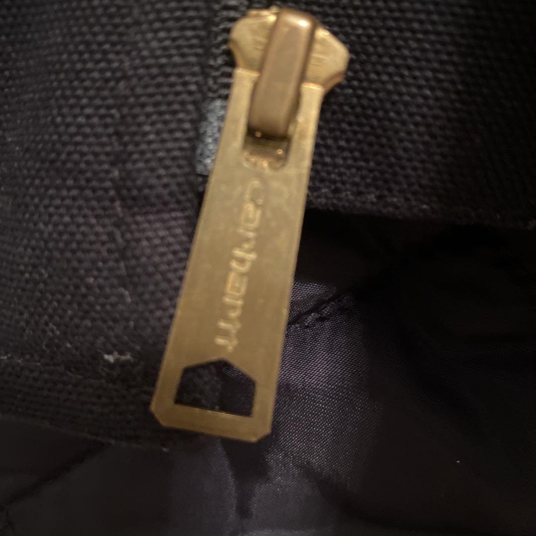 Carhartt ブラック ダックベスト　人気のＭサイズ 美品 Carhartt ダックベスト XL ブラック カーハート 大きいサイズ