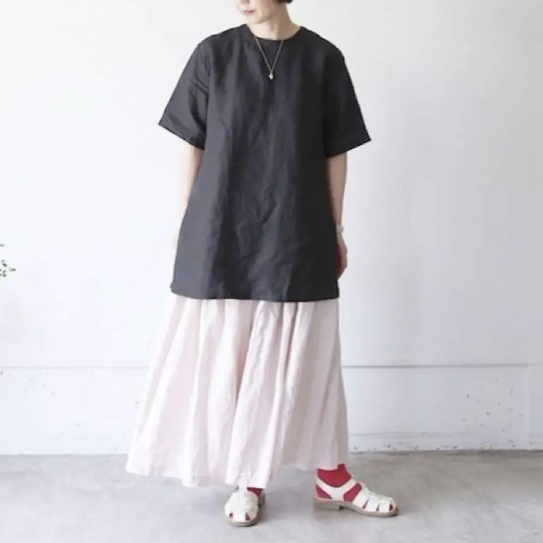 アトリエアンワン　Tシャツブラウスロング