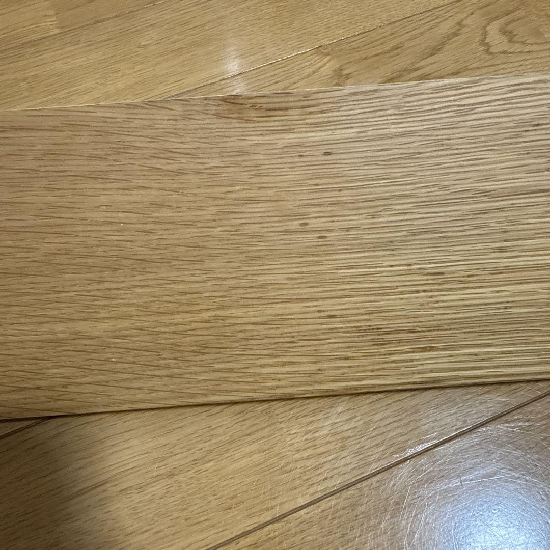 無印　壁につけられる家具　長押　フック　突板　44センチ　4点まとめて　オーク