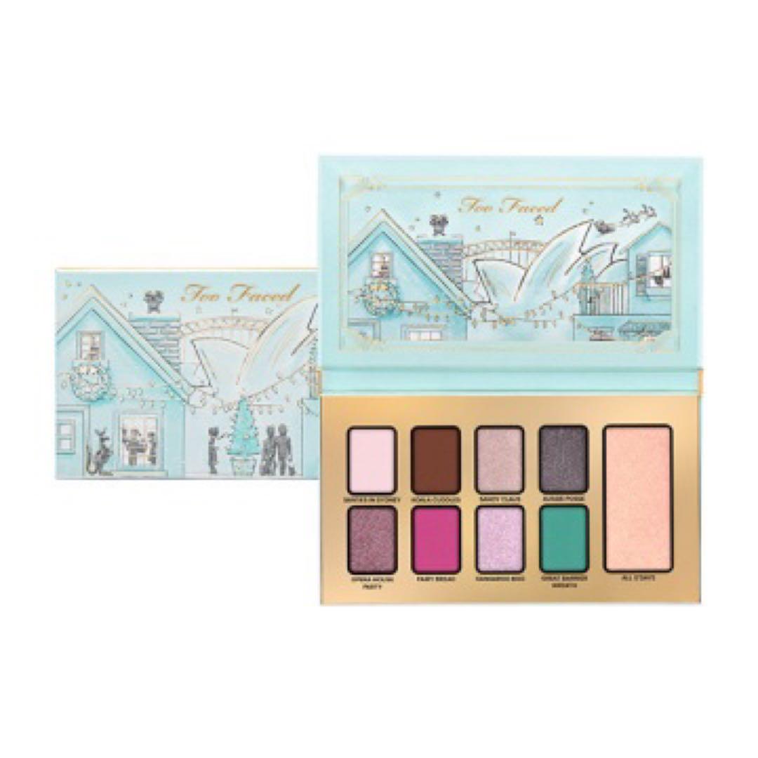 即日発送可★マスカラ付！★toofaced クリスマス アラウンド ザ ワールド