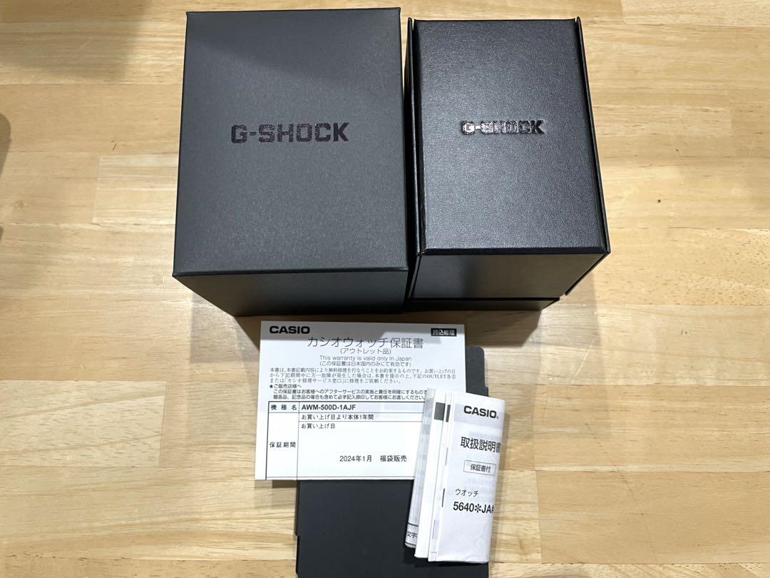 【かんたろ】G-SHOCK AWM-500D-1AJF
