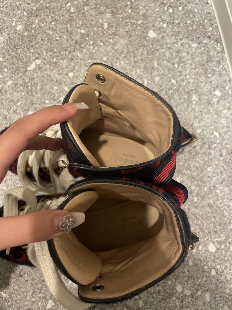 GUCCI ウールアンクルブーツ