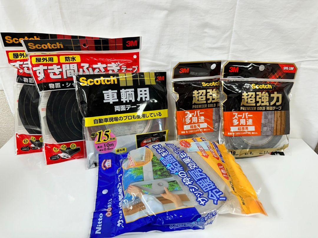 3m 超強力 両面テープ スコッチ 車両用 隙間ふさぎ サッシ枠 多用途