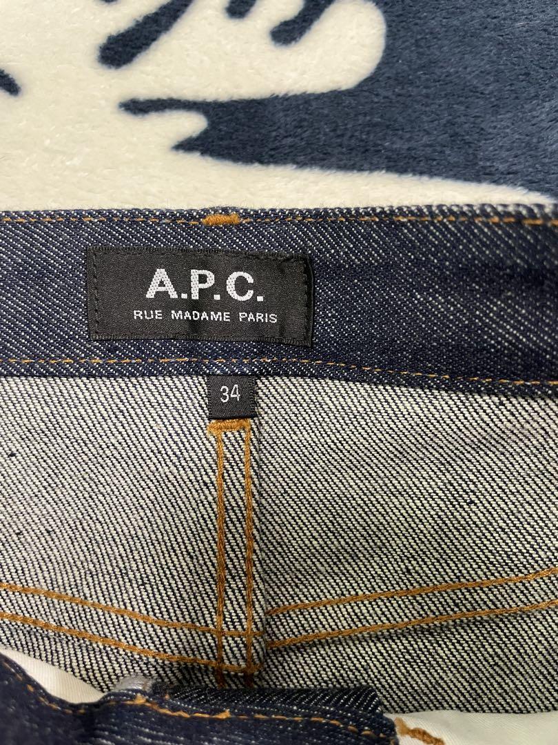 A.P.C. ダークデニム ミニスカート