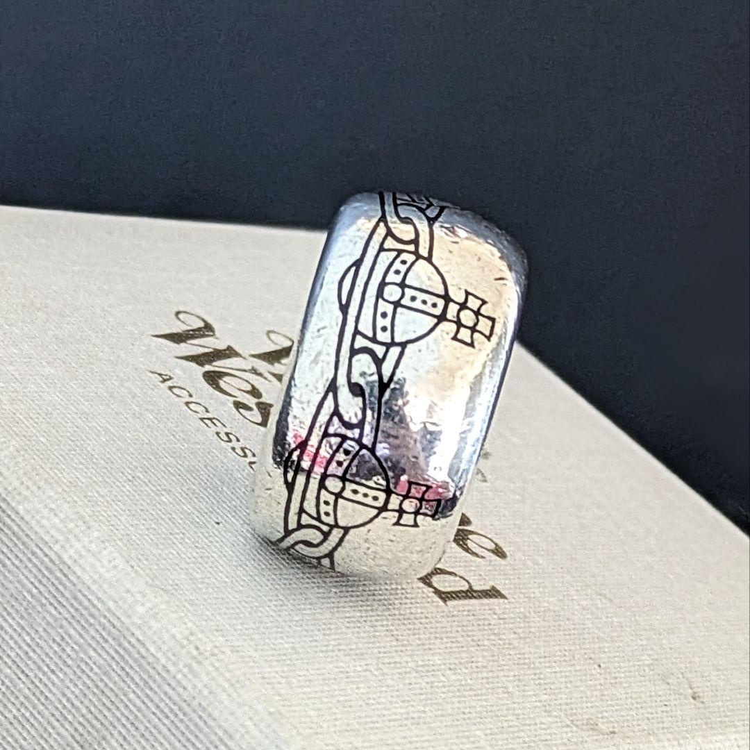 激レアVivienneWestwood シンラインオーブリング vivienne westwood ⭐ 激レア❗ リピートオーブ リング - メルカリ