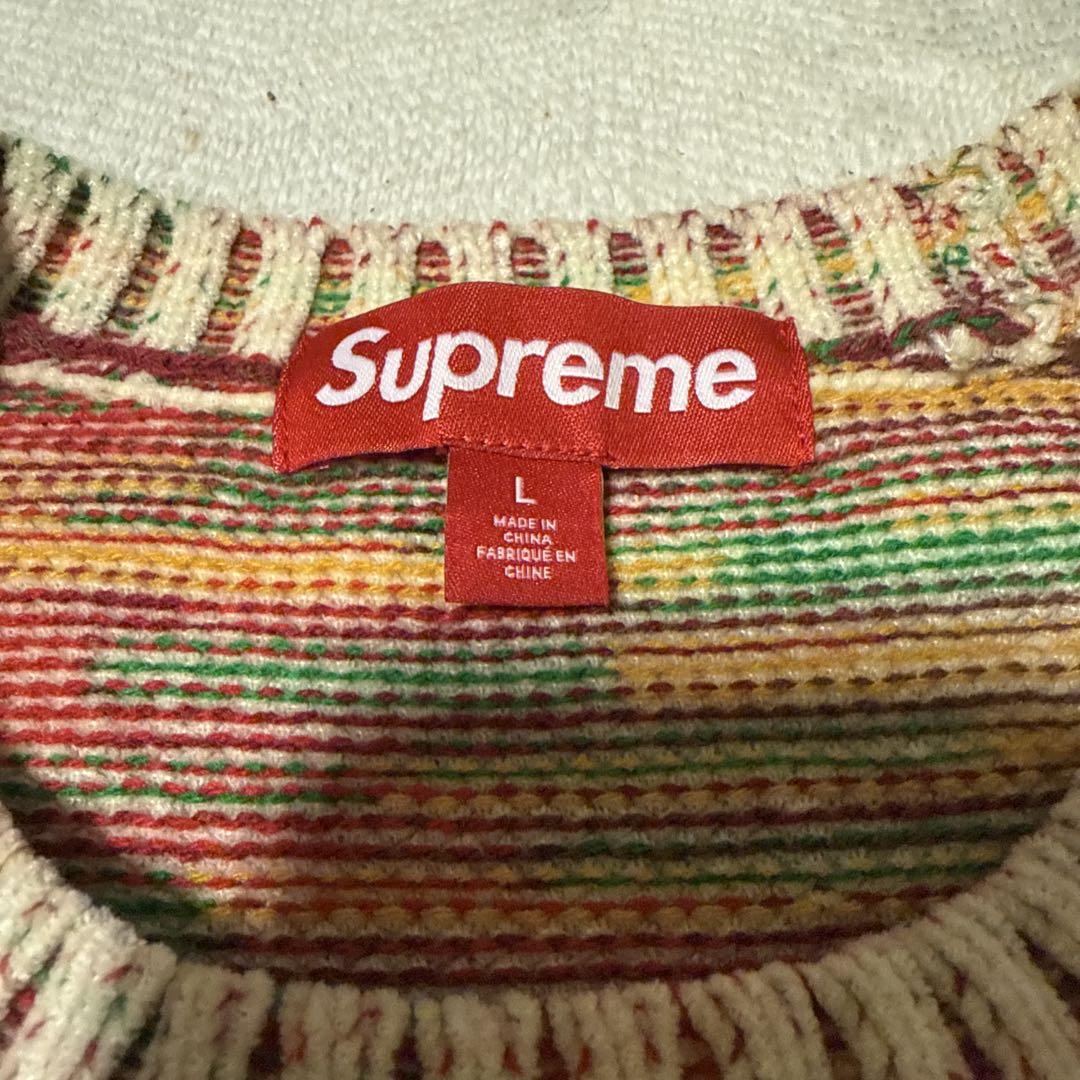 トップス Supreme contrast arc sweater Supreme Contrast Arc Sweater (SS24) - $148