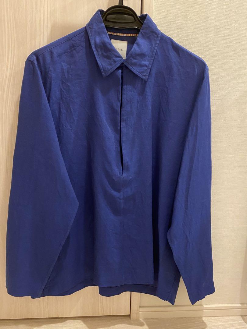Paul Smith リネン プルオーバーシャツ