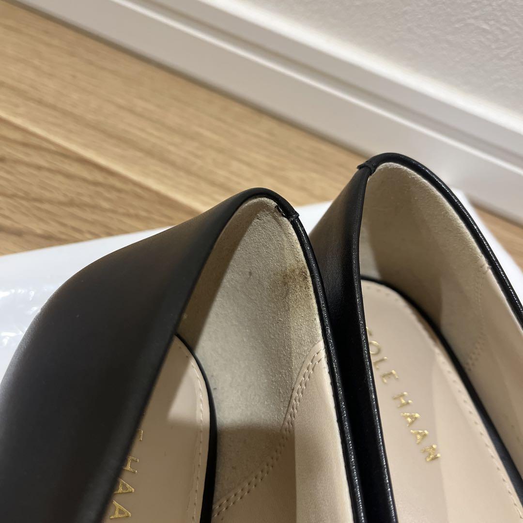 【美品】COLE HAAN コールハーン フラットシューズ パンプス 黒