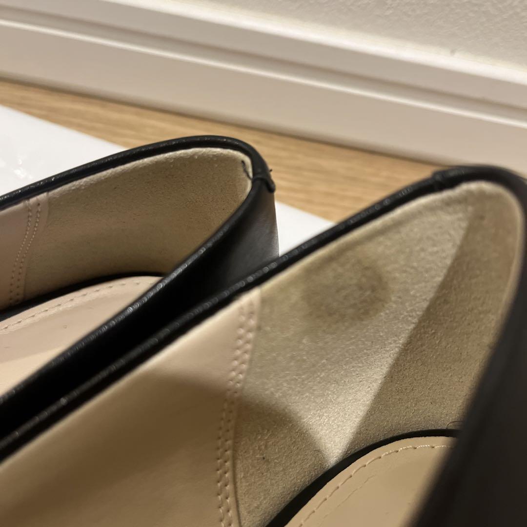 【美品】COLE HAAN コールハーン フラットシューズ パンプス 黒