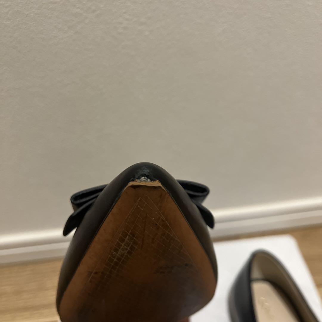 【美品】COLE HAAN コールハーン フラットシューズ パンプス 黒