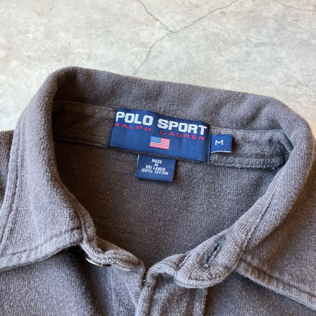 90s Polo Sport ポロスポーツ 雰囲気フェード スウェット シャツ