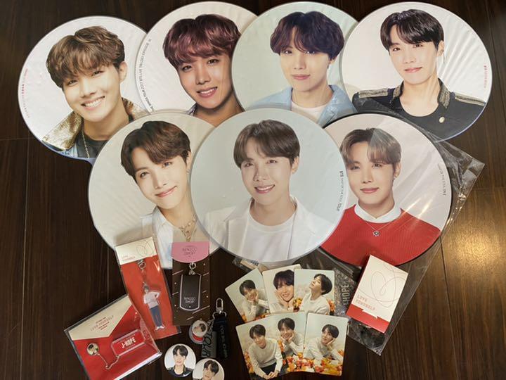 BTS 防弾少年団 jhope うちわ キーリング まとめ