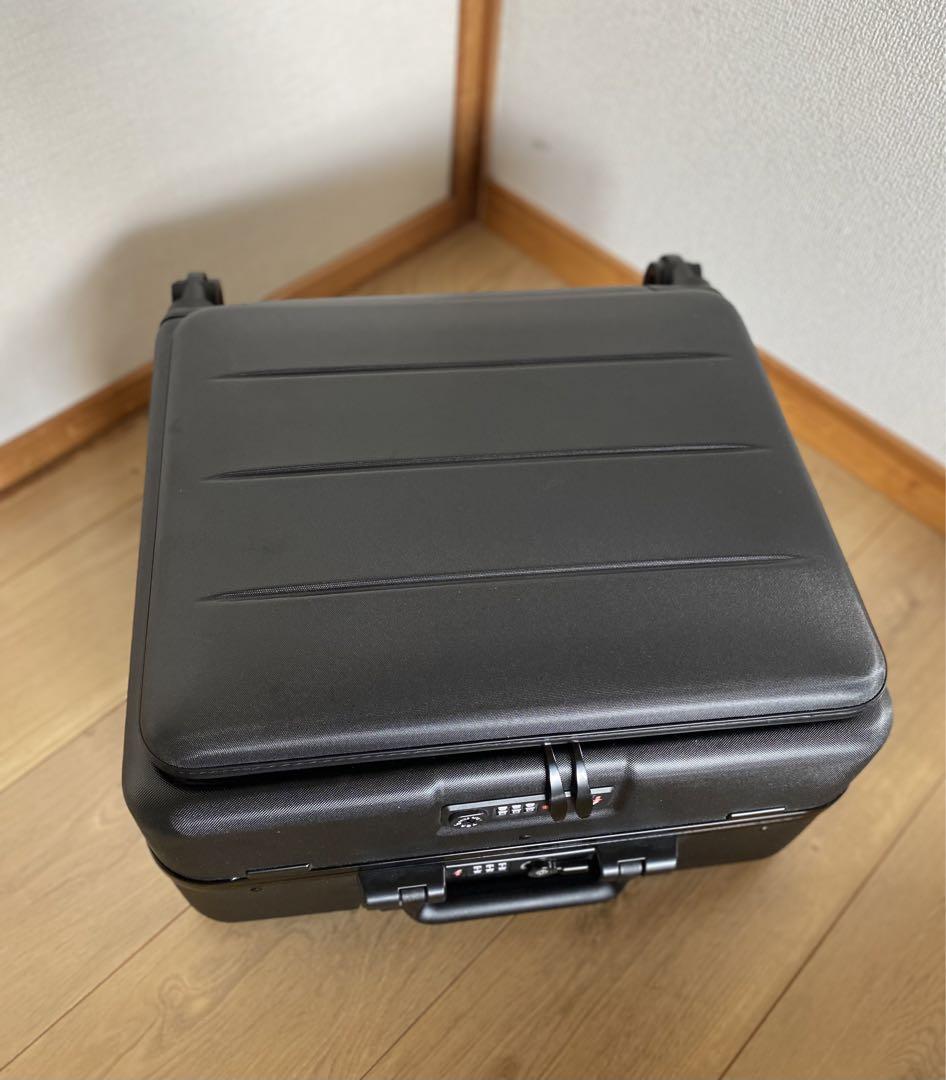 多機能スーツケース 18インチ 小型スーツケースフロントオープンキャリーケース