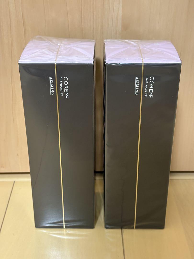 コアミー EX シャンプー590ml&トリートメント590g ポンプタイプ