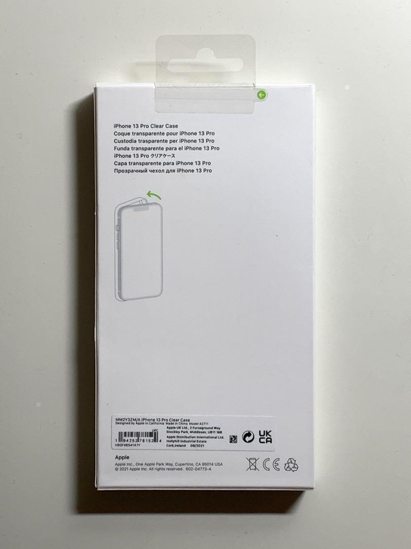 【新品】純正 iPhone 13 Pro クリアケース①