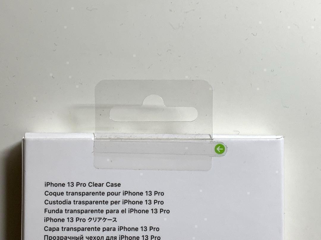 【新品】純正 iPhone 13 Pro クリアケース①
