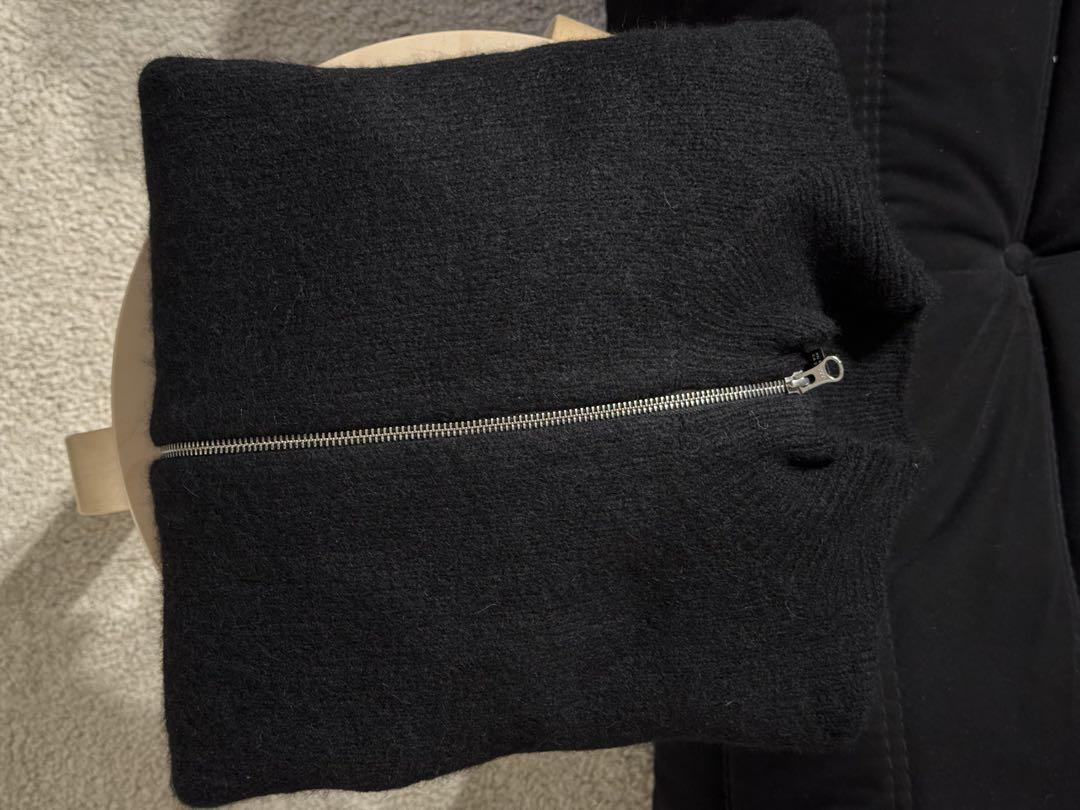 トップス STUSSY FULL ZIP BRUSHED MERINO SWEATER