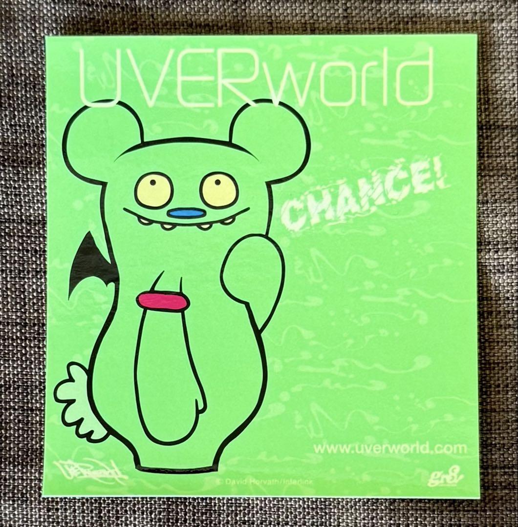 ウーバーちゃん ステッカー UVERworld うーばーちゃんステッカー - メルカリ
