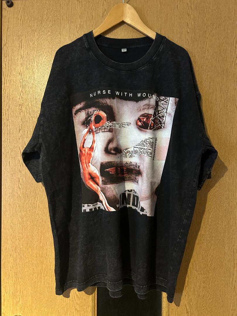 Nurse With Wound ナース・ウィズ・ウーンド tシャツ XL 黒 Nurse With Wound ナース・ウィズ・ウーンド tシャツ XL - メルカリ
