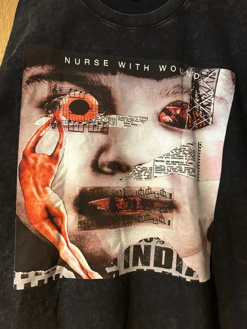 Nurse With Wound ナース・ウィズ・ウーンド tシャツ XL 黒 Nurse With Wound ナース・ウィズ・ウーンド tシャツ XL - メルカリ