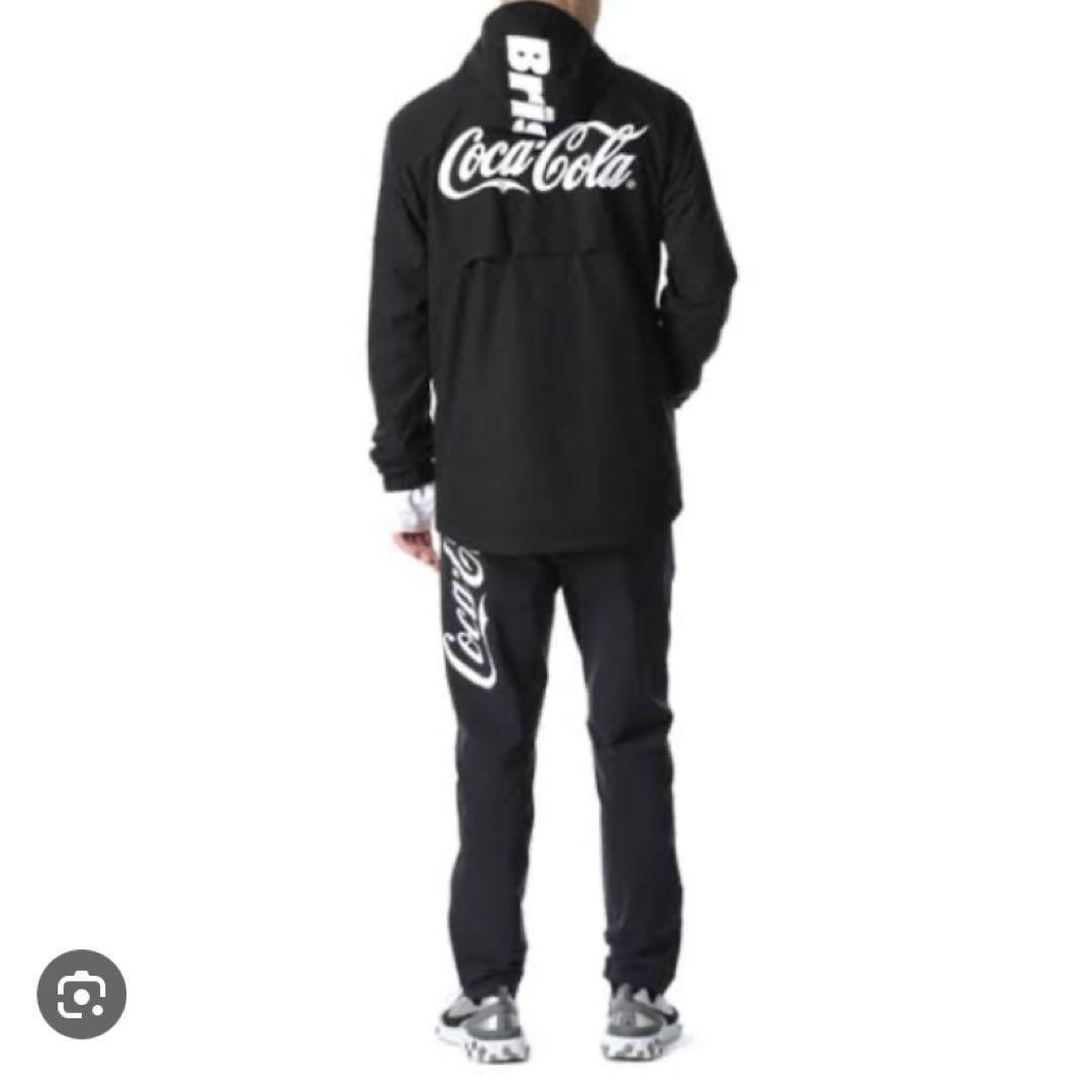 【美品】FCRB×COCA-COLAコラボWARM UP PANTS Lサイズ