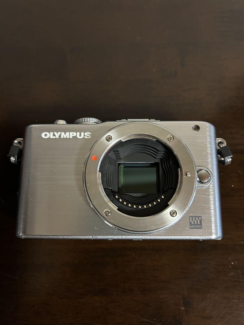 美品 OLYMPUS ミラーレス一眼 ダブルズームキット