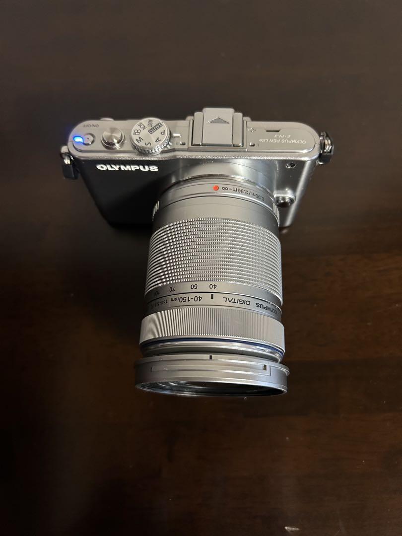 美品 OLYMPUS ミラーレス一眼 ダブルズームキット