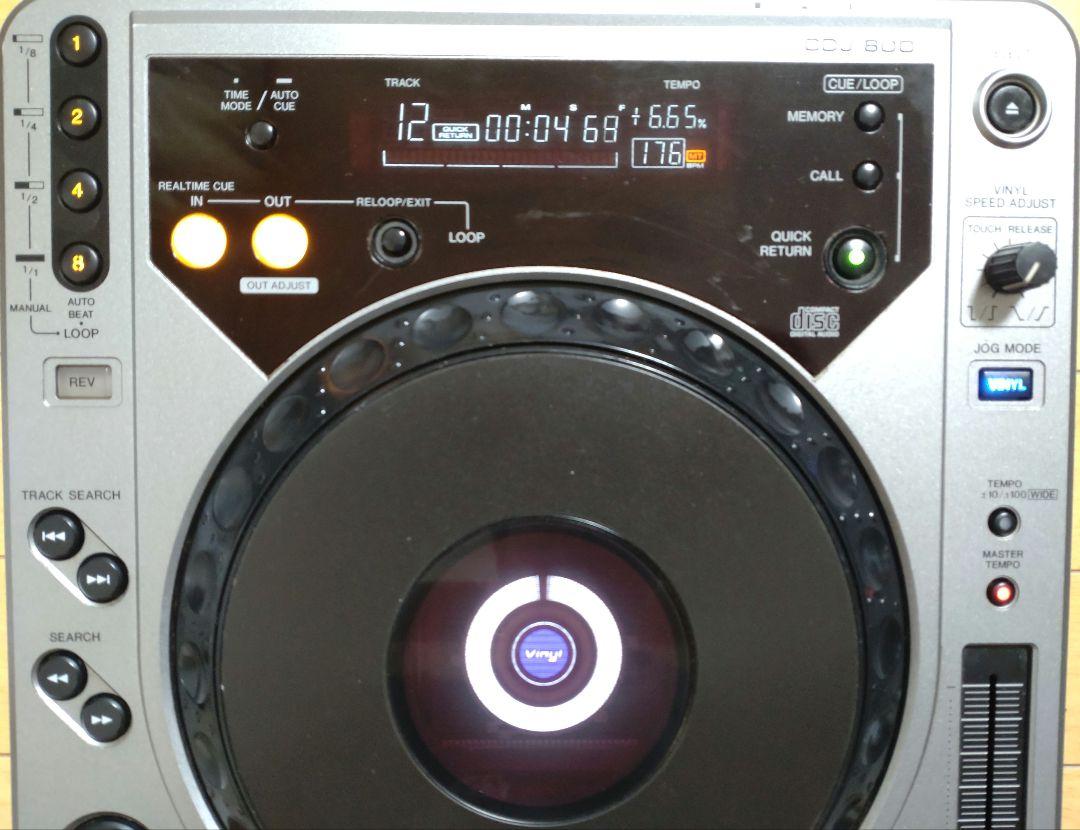Pioneer CDJ-800　動作確済み　ピックアップレンズ新品交換