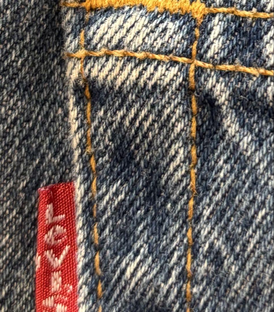 フランス製 ユーロビンテージ「Levi’s リーバイス 501」濃インディゴ残