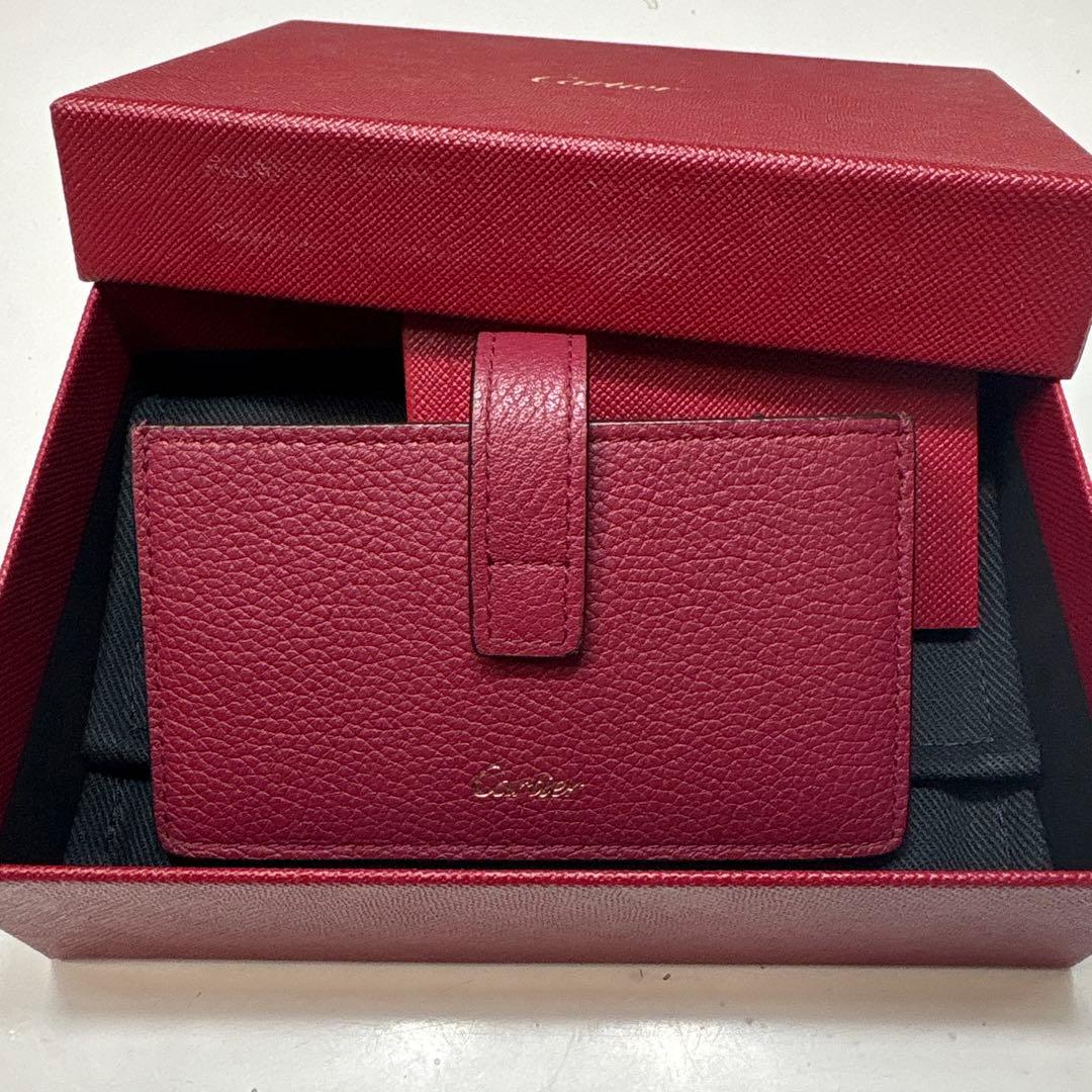 Cartier アコーディオンカードホルダー　トリニティ