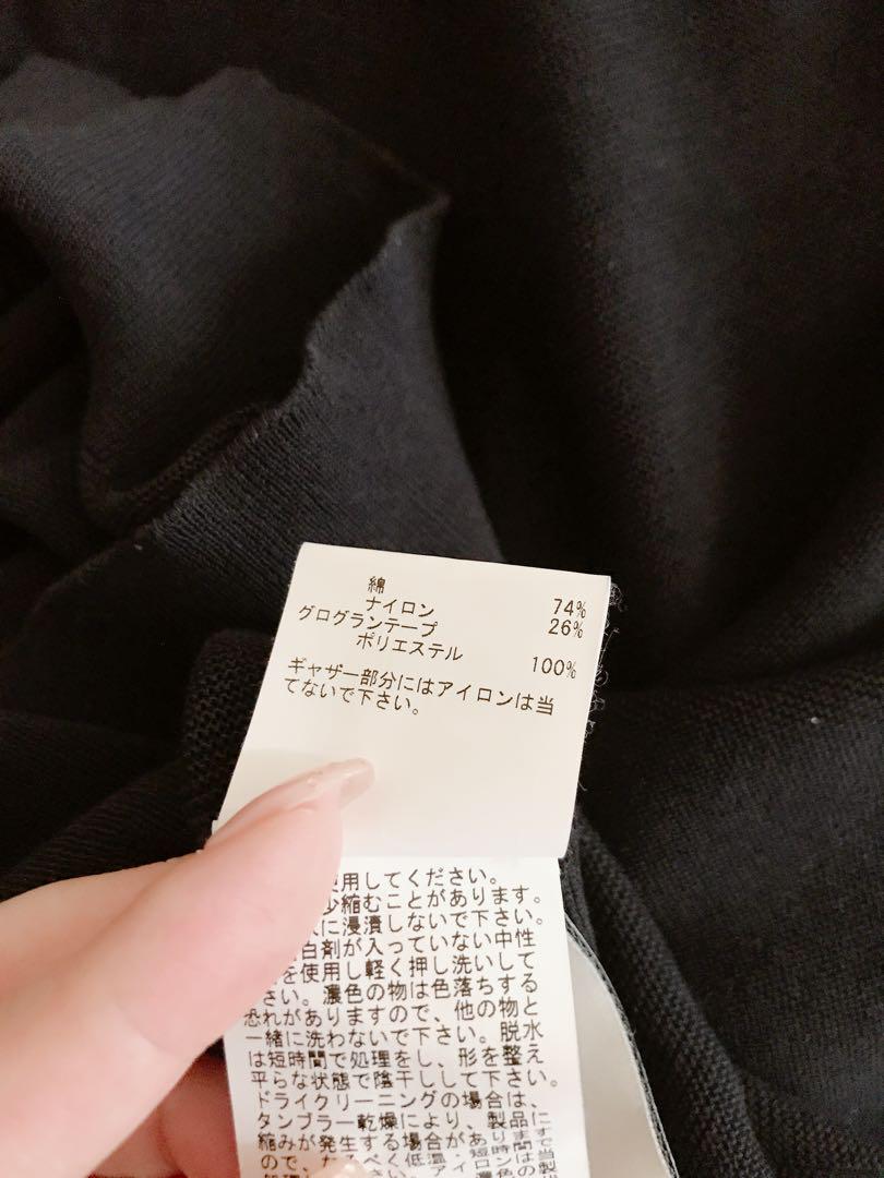 アナイ♡トップス、38、黒、定価30,000ほど、美品