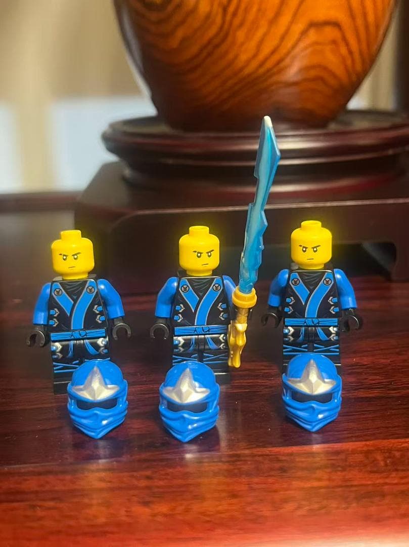 レゴ ニンジャゴー 和服ジェイ 忍者3体セットで します目立った傷や汚れなし YUZUMIYA_COM