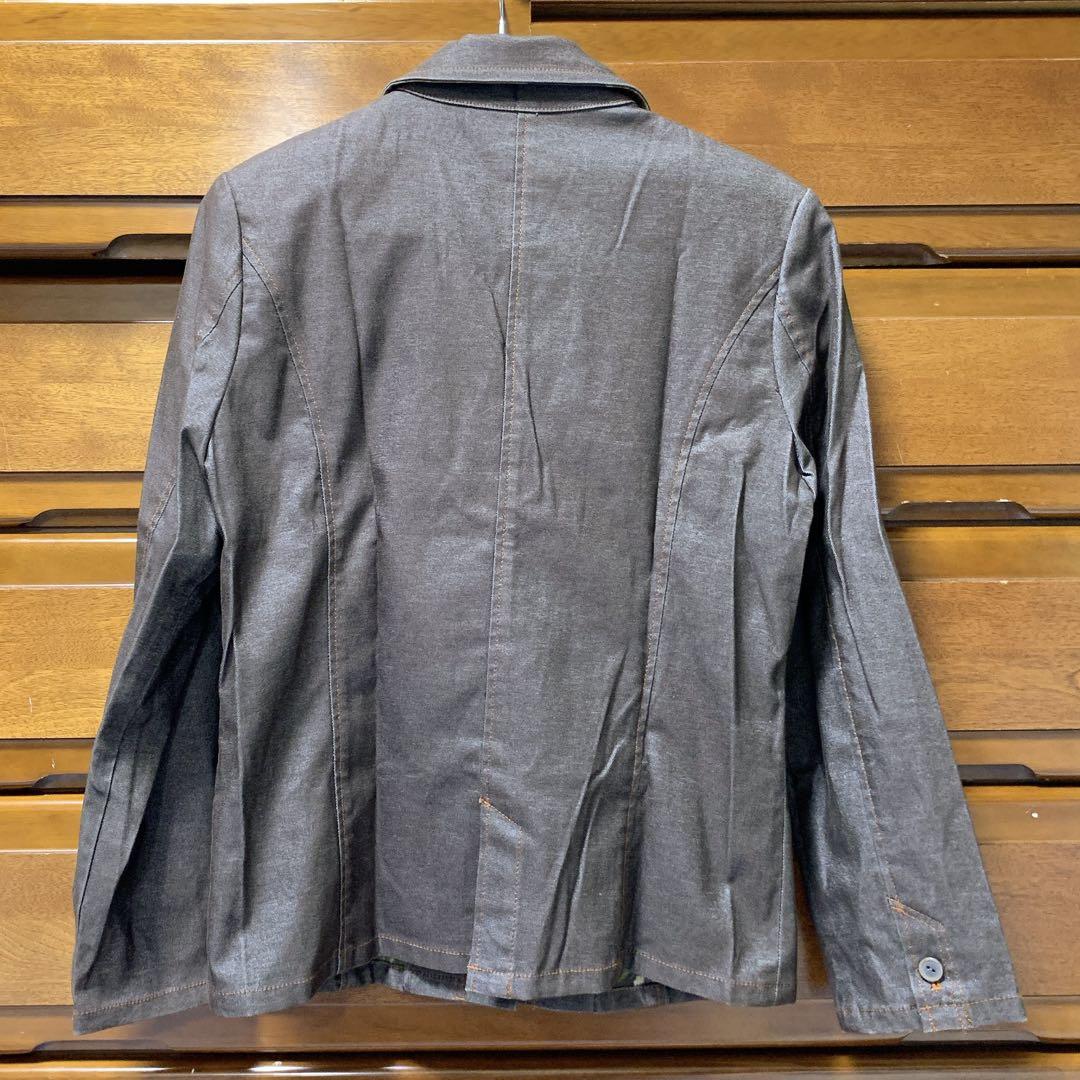 美品 Cleophine ブラウンジャケット サイズ9 Mサイズ 裏地花柄 総柄