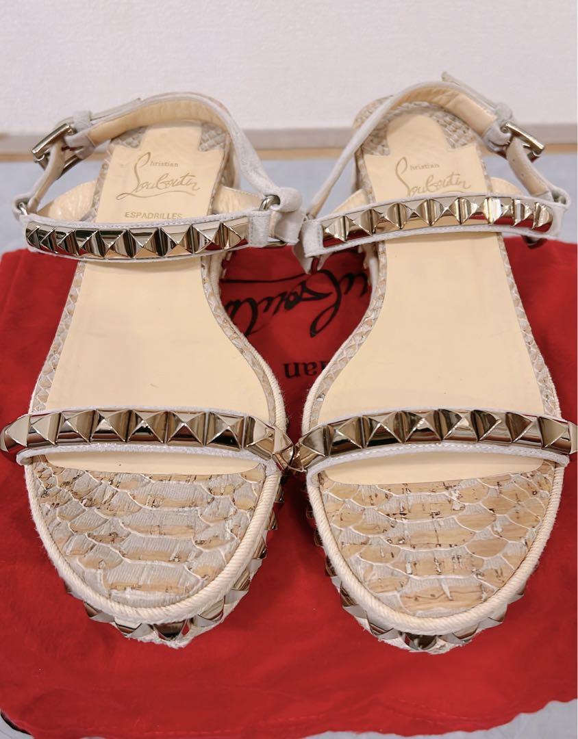 Christian Louboutin 靴　サンダル　クリスチャンルブタン 38