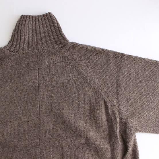【れなし】 EX FINE LAMBS LOOSE HIGH NECK KNIT LS 8Q49X-m49219678591 セーター