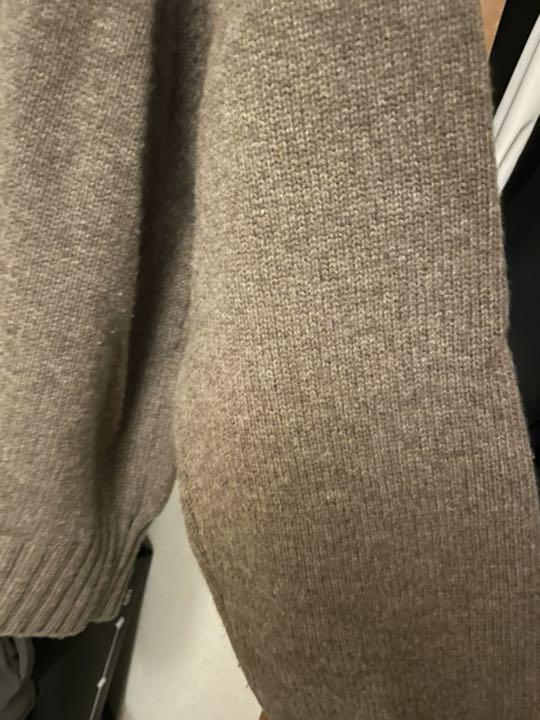 【れなし】 EX FINE LAMBS LOOSE HIGH NECK KNIT LS 8Q49X-m49219678591 セーター