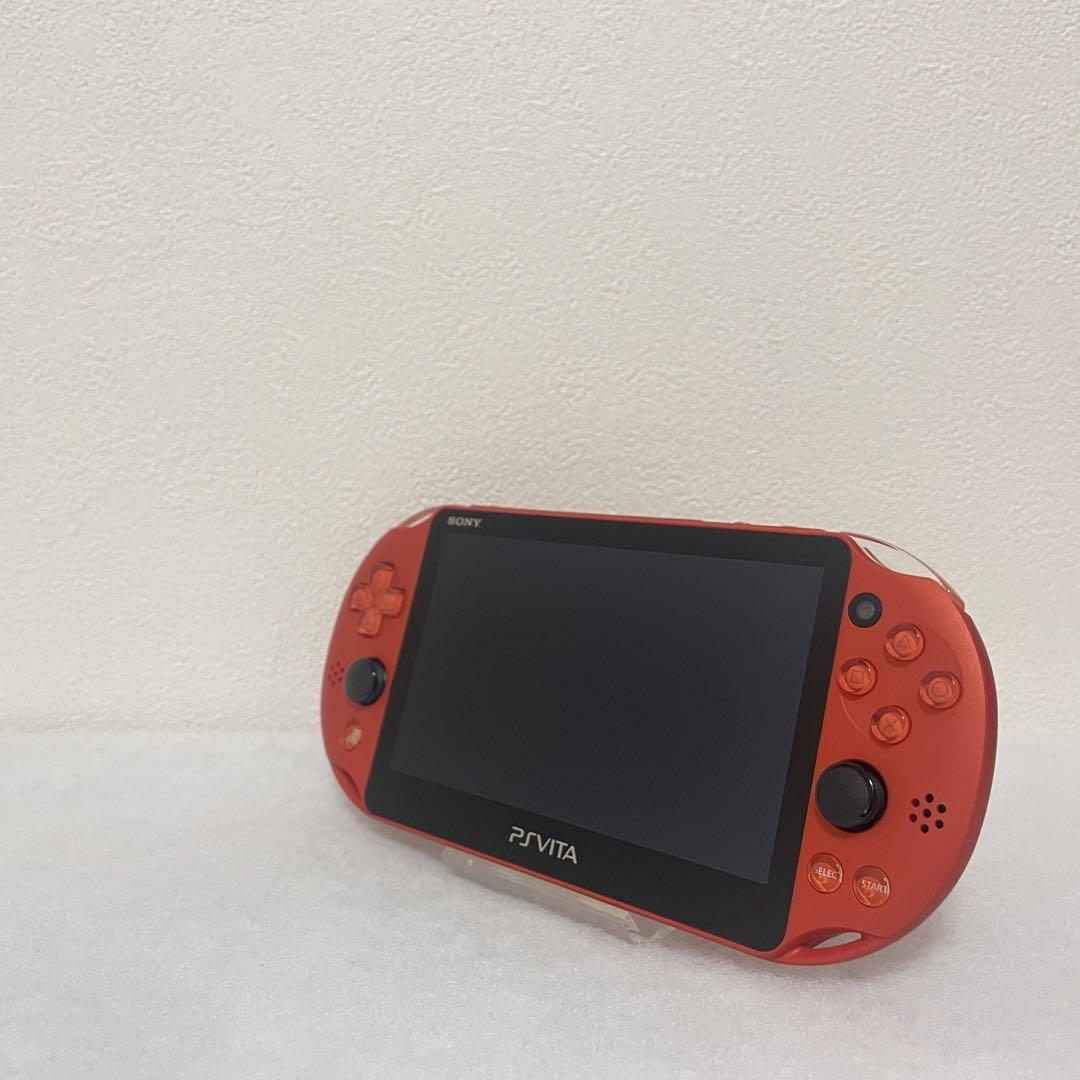 PSVITA PCH-2000 メタリックレッド Amazon.com: Sony PlayStation Vita 2000 Wi-Fi Metallic Red