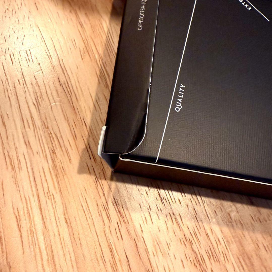 CASEKOO iPhone 16 Pro 用ケース クリア ブラック 2