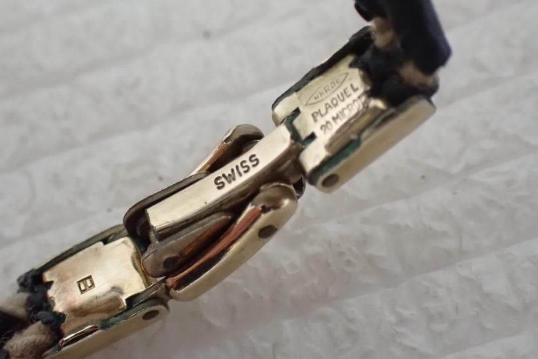 OMEGA オメガ 手巻き 腕時計 レディース ゴールドカラー 稼働品 D2-A