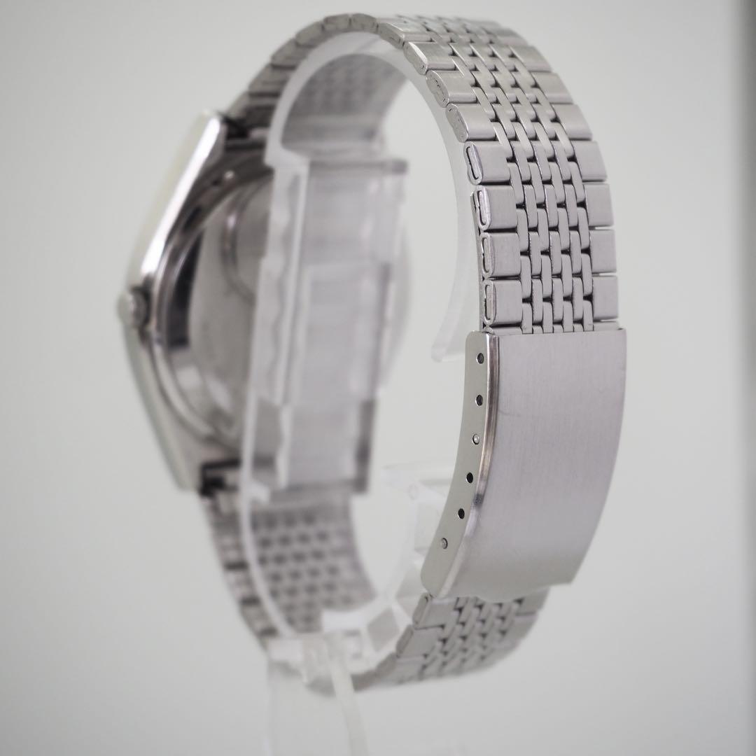 62 SEIKO 時計　メンズ　特殊文字盤　雪目　ホワイト　デイデイト　希少