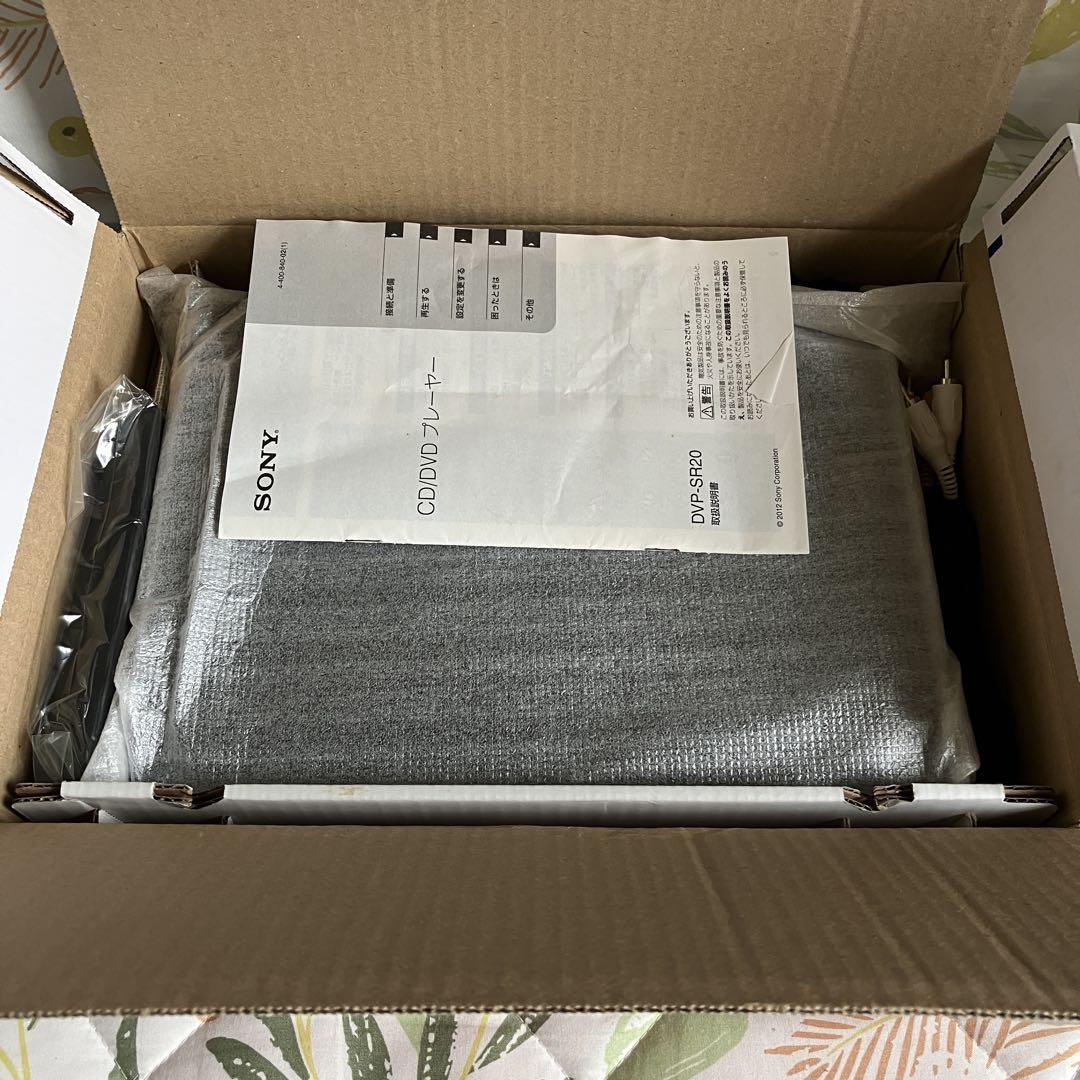 【レビューを書けば送料当店負担】 未使用レベル 展示品 DVP-SR20 DVDプレーヤー SONY ソニー プレーヤー