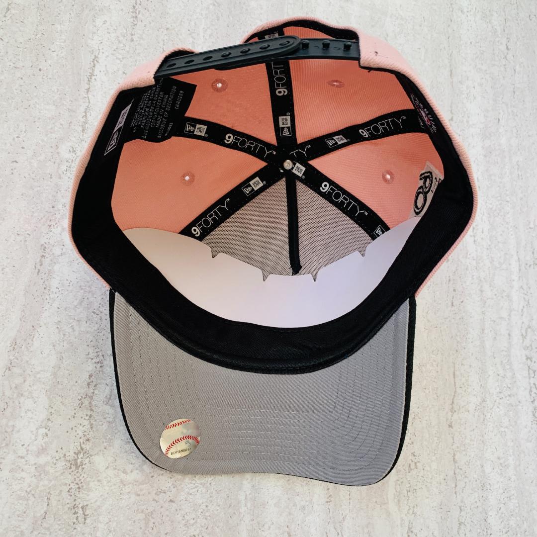 NEW ERA LA ドジャース キャップ 海外モデル ツバ裏ピンク 新入荷 NEW ERA LA ドジャース ピンク メッシュキャップ | MOXOF