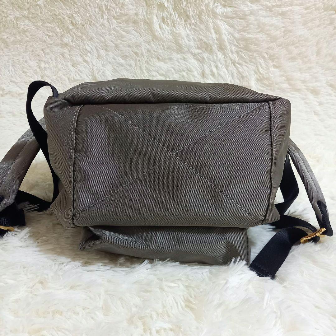 ✨美品✨ ランバンオンブルー トロカデロ リュック リボン グレー