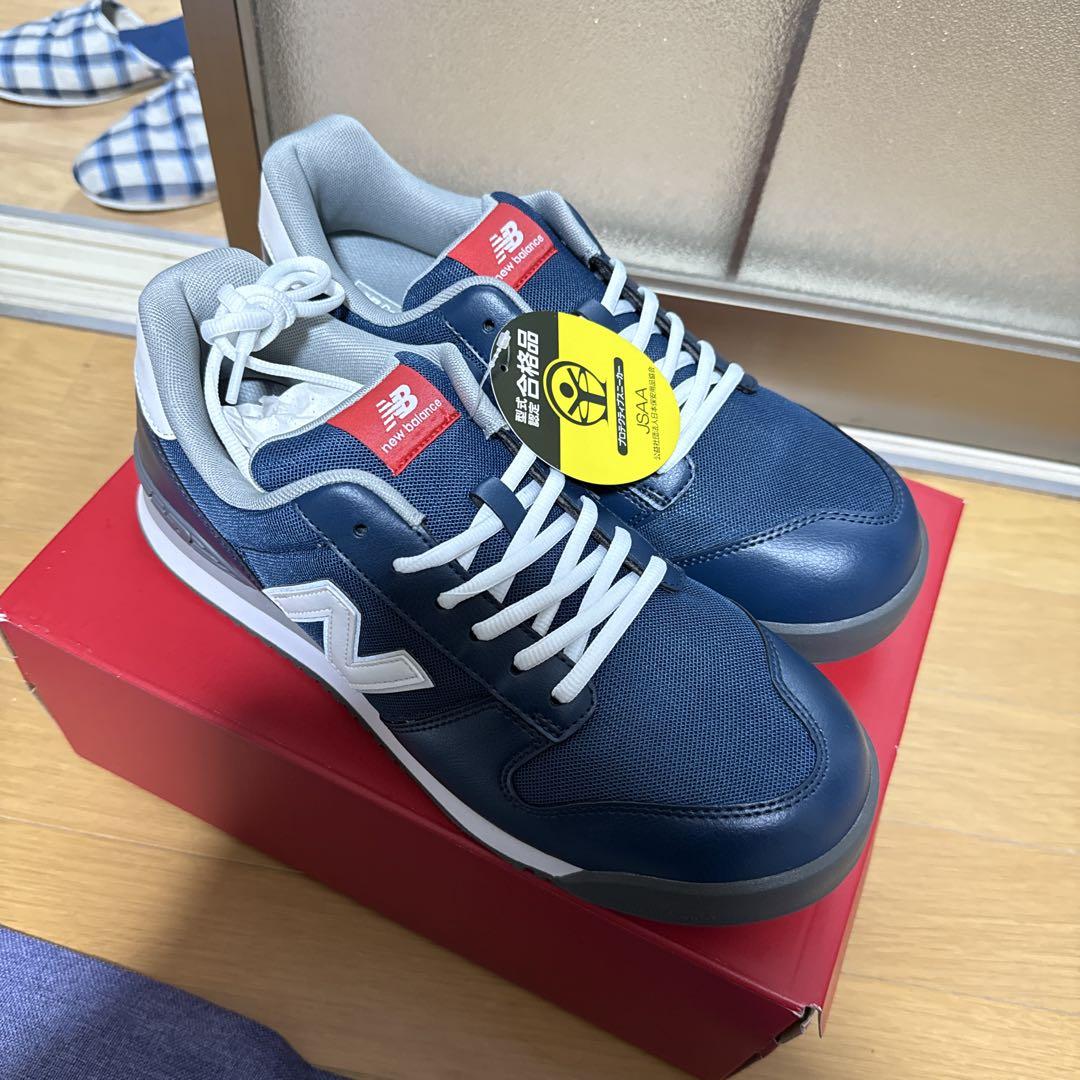 新品未使用　new balance 安全靴