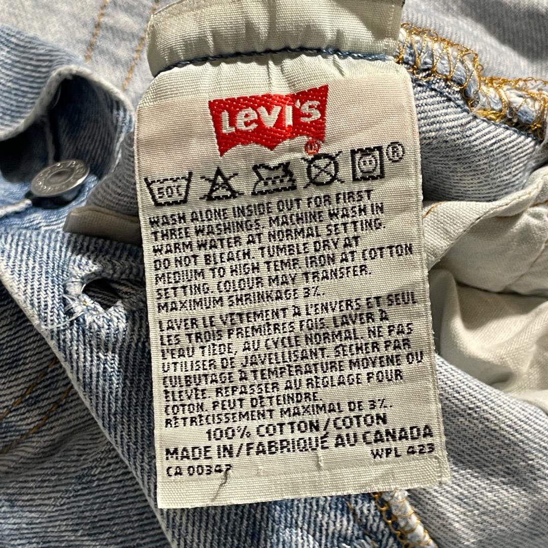 【W34 L30】00s カナダ製 usa levi's リーバイス 501xx