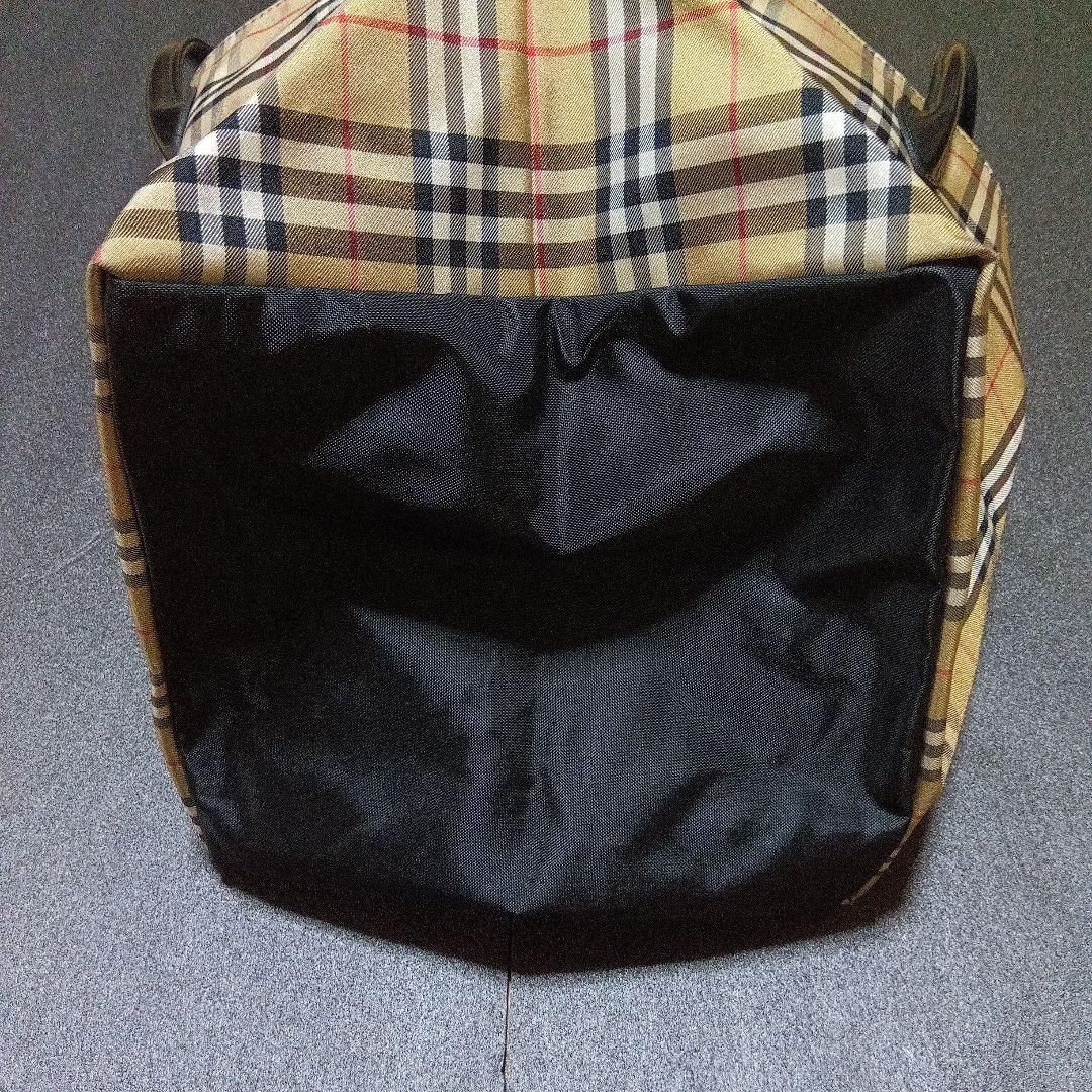 ✨️ BURBERRY バーバリー ノバチェック柄 トートバッグ 舟型バッグ