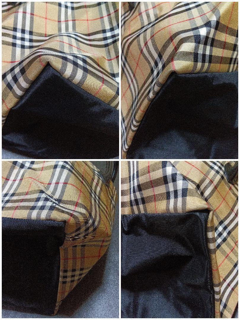 ✨️ BURBERRY バーバリー ノバチェック柄 トートバッグ 舟型バッグ