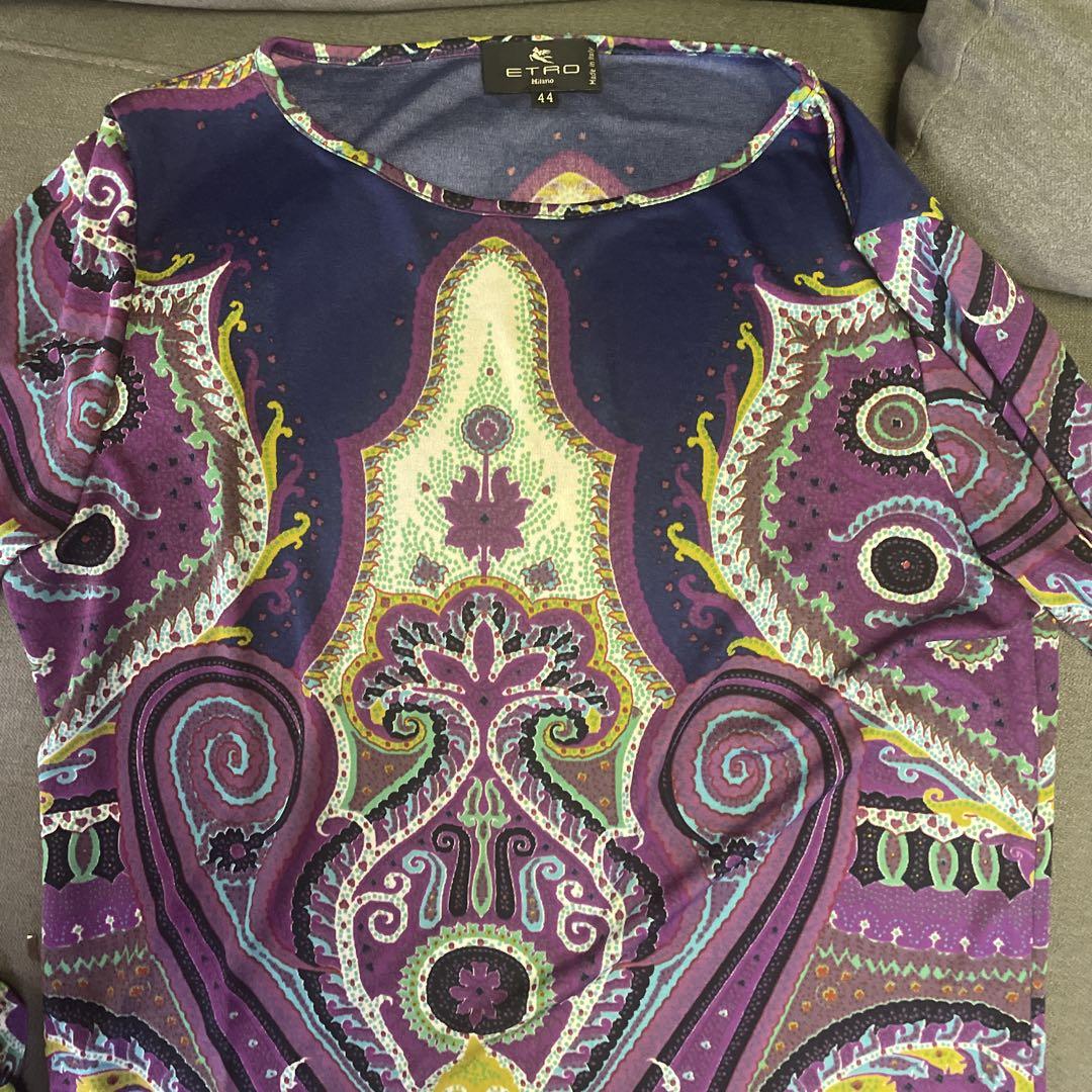 ETRO ペイズリー柄 チュニック 44 - メルカリ