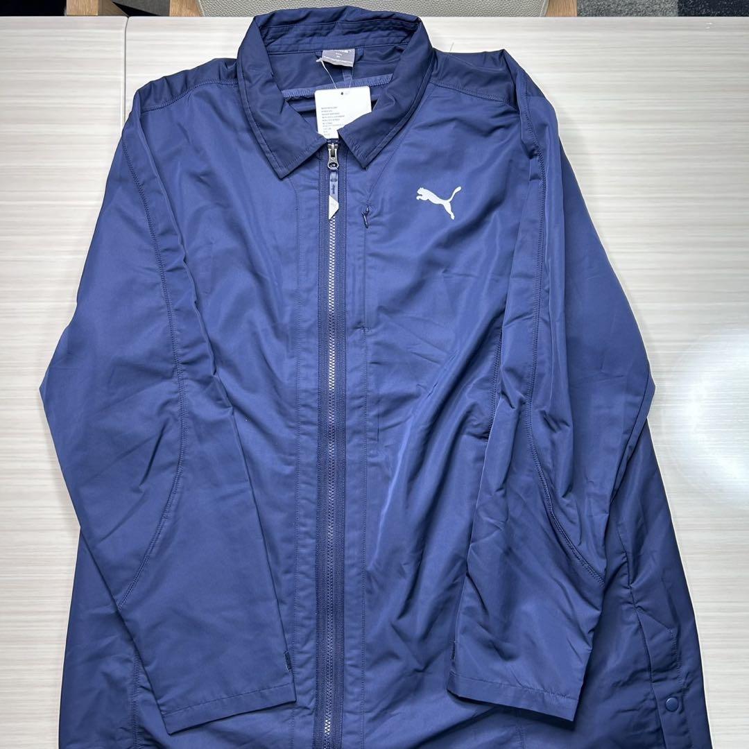 1.3万 PUMA プーマ 撥水 スプリングコート XXL ステンカラーコート