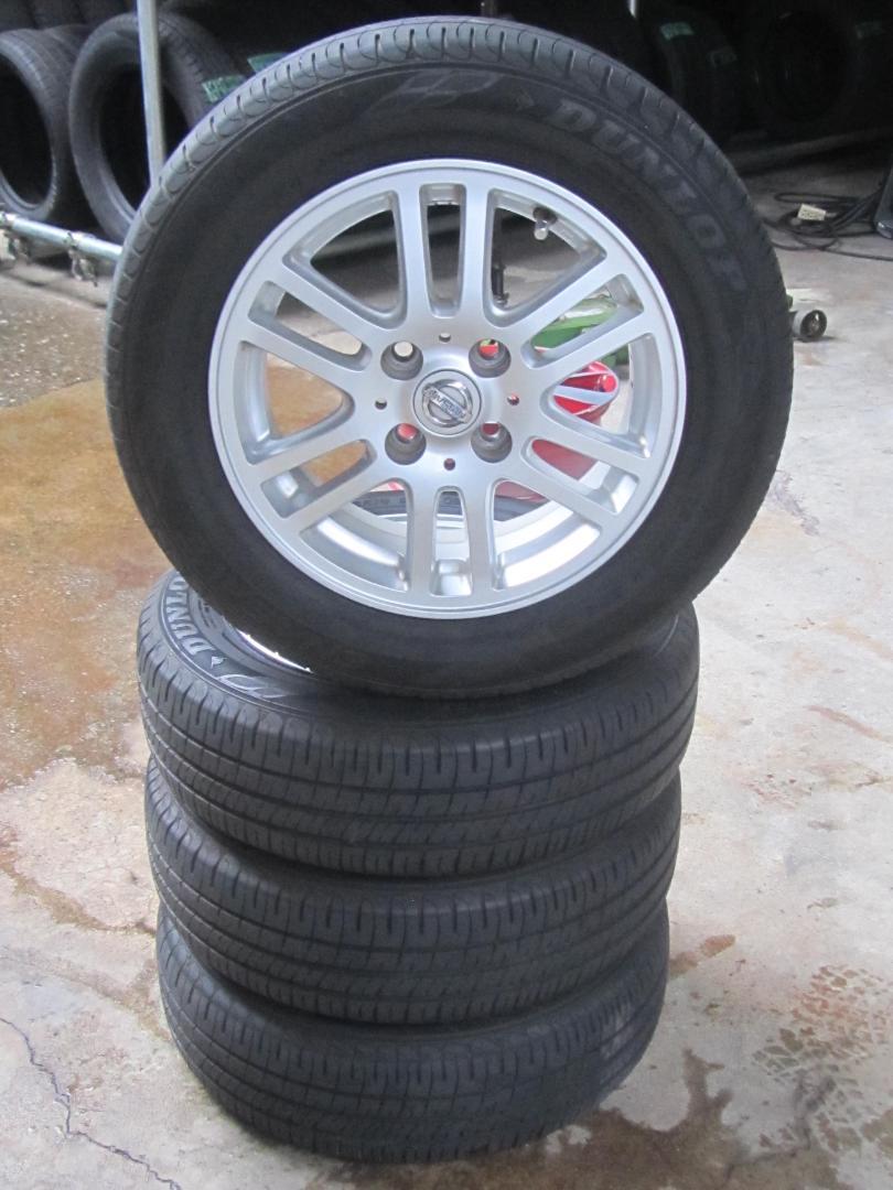 日産純正　175/65R14　サマータイヤ　ダンロップ　エナセーブ　2023年